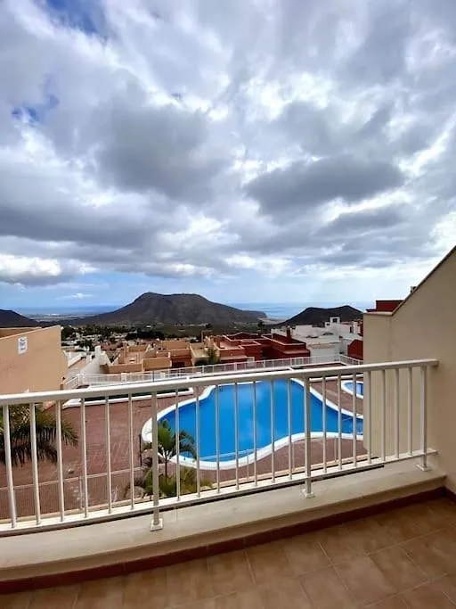 Bonitos Atardeceres Sobre Los Cristianos Chayofa Spain